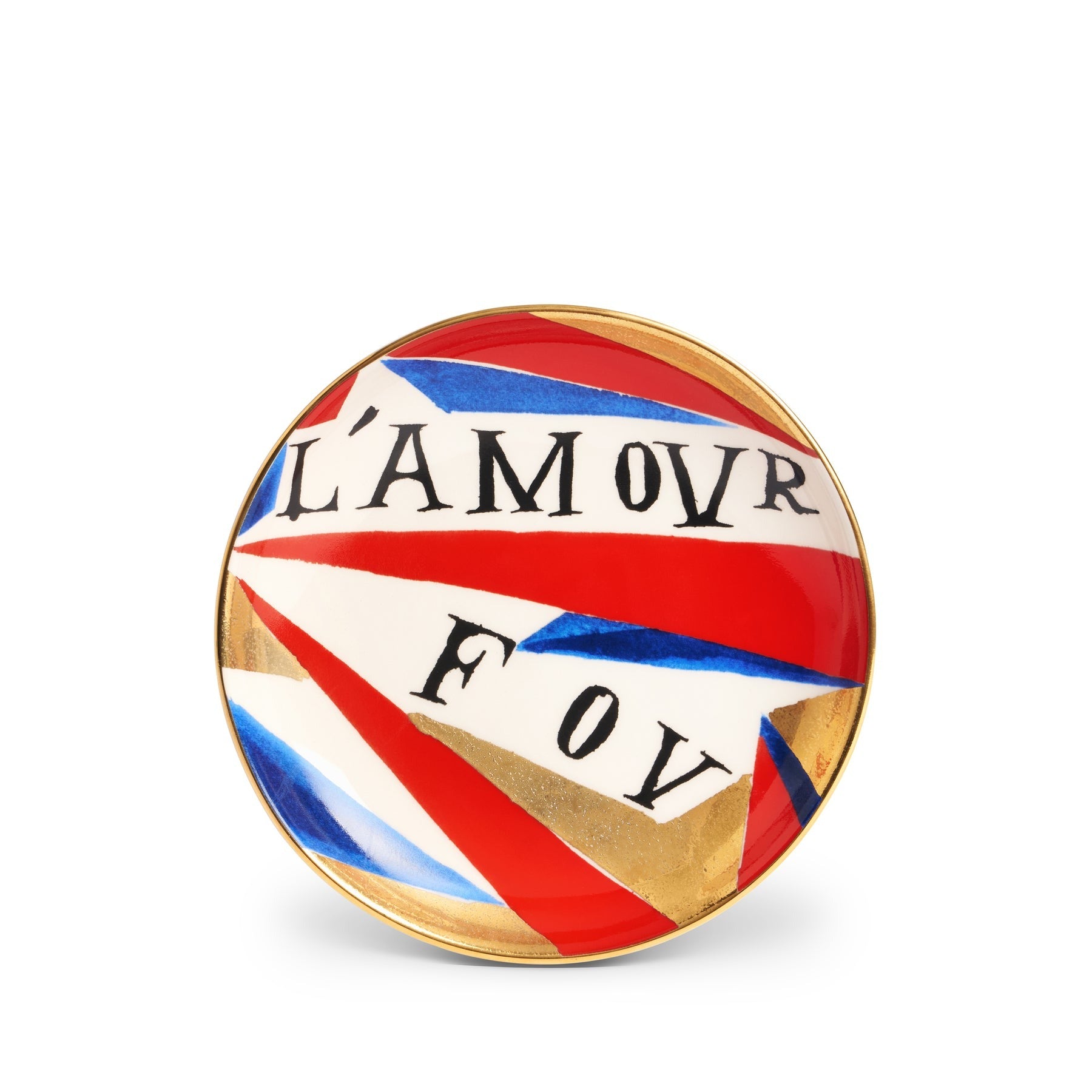 OBJET   RUAN   HOFFMAN   L`AMOUR   FOU   PLATE