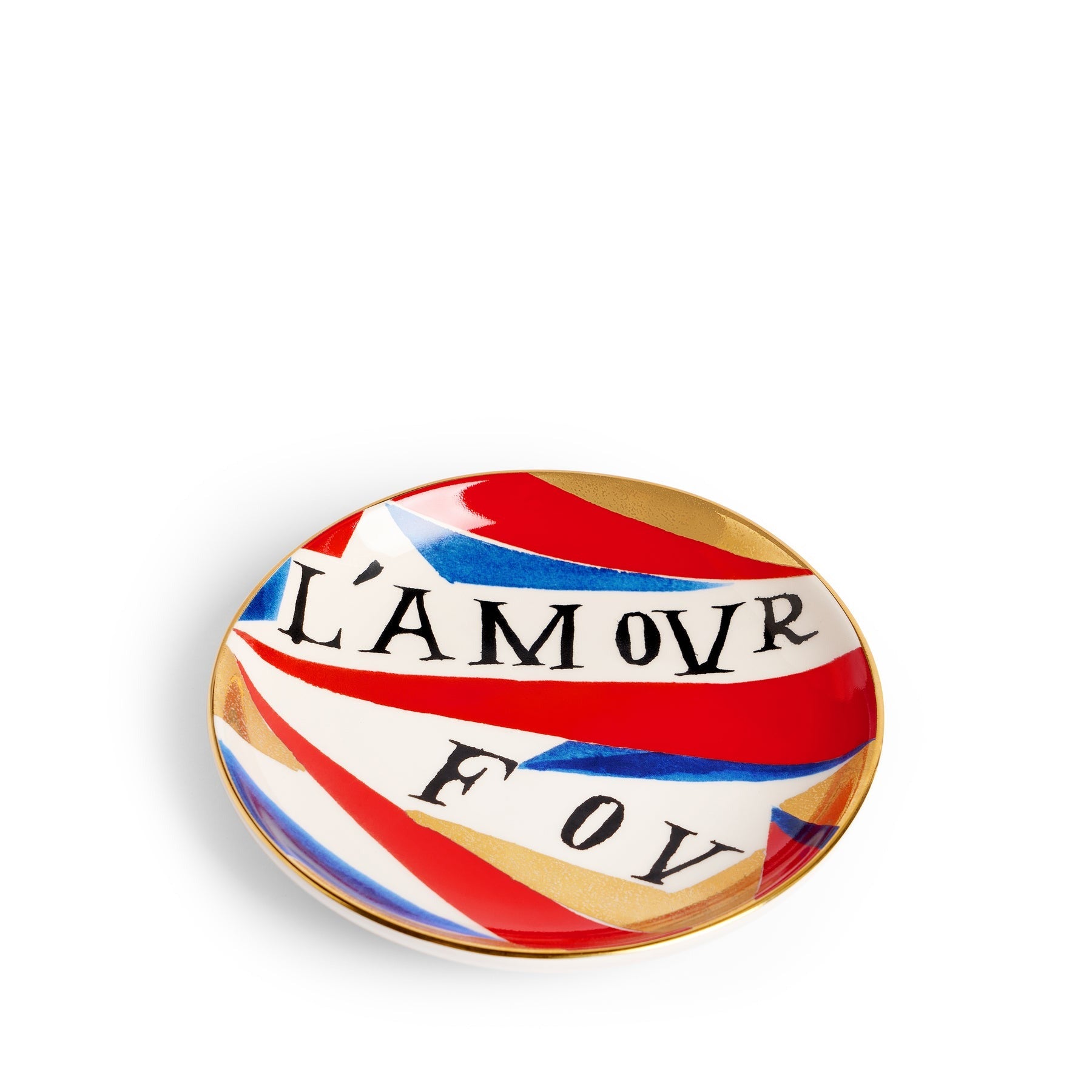 OBJET   RUAN   HOFFMAN   L`AMOUR   FOU   PLATE