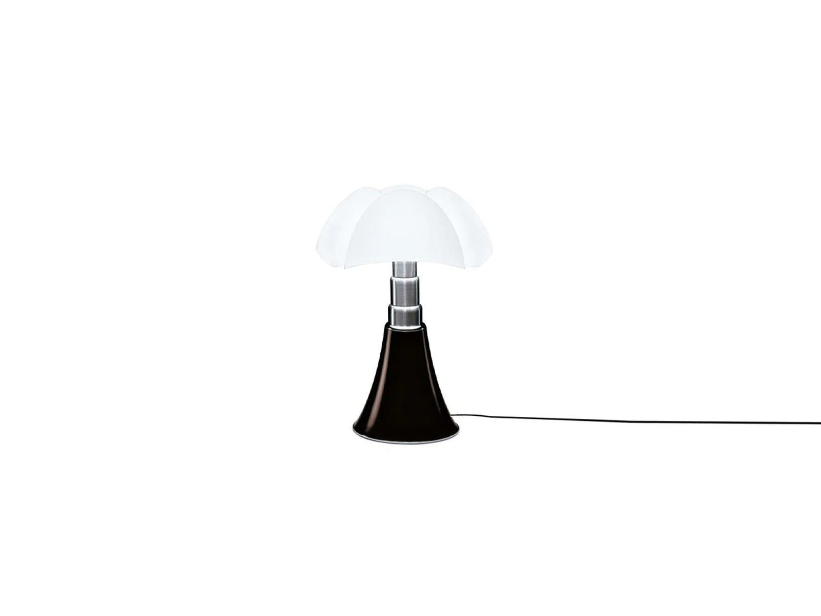 MINIPIPISTRELLO - 7W LED 2700K DIMMERABILE - NERO LUCIDO