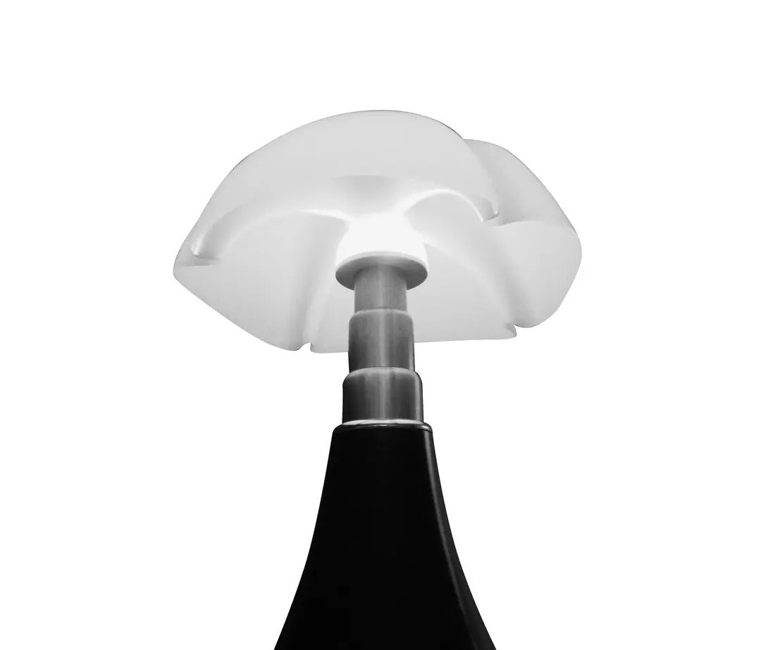 MINIPIPISTRELLO - 7W LED 2700K DIMMERABILE - NERO LUCIDO