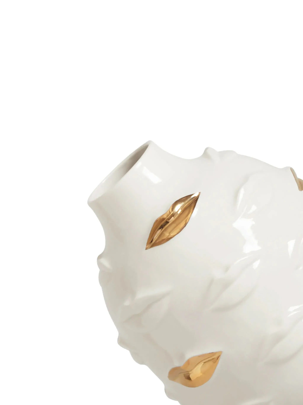 GILDED GALA ROUND VASE