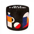 Pouf Oggian Sit Here Black S