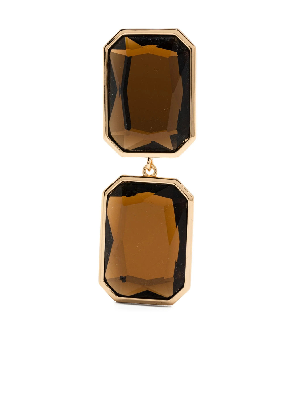 AMBER TIERED EARRINGS
