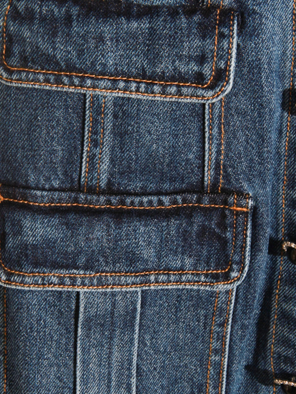 DENIM CRYSTAL TRIM COLLARED MINI DRESS