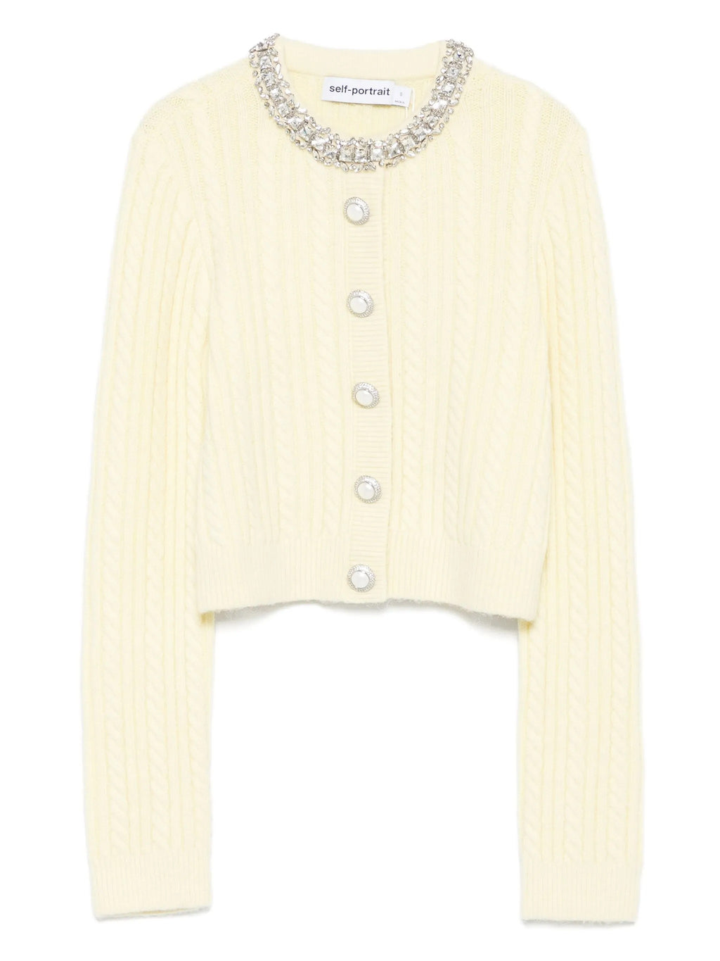 YELLOW ALPACA CARDIGAN