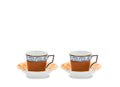 IL VIAGGIO DI NETTUNO - LUNA SET 2 TAZZE CAFFE` CON PIATTO PZ 4