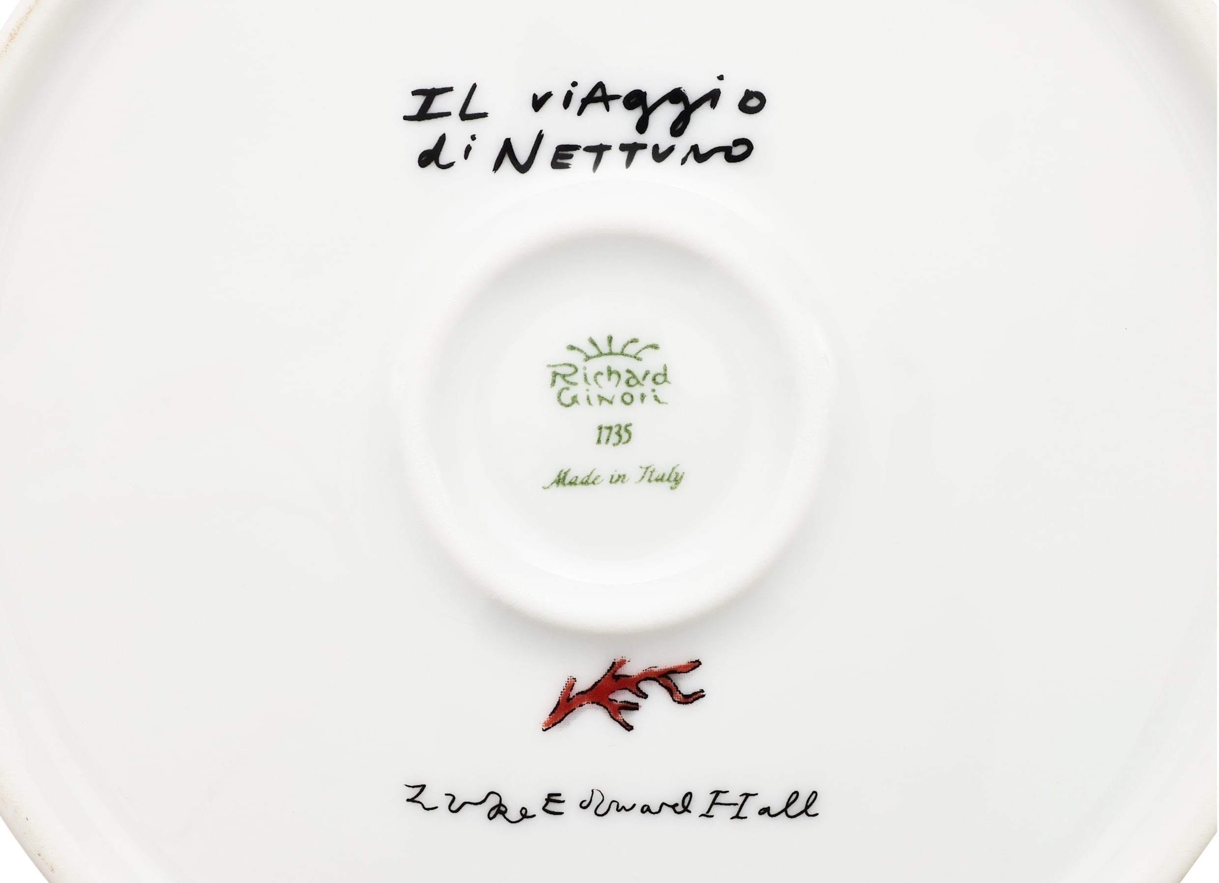 IL VIAGGIO DI NETTUNO - OGGETTI SCATOLA ROTONDA CON COPERCHIO CM 13