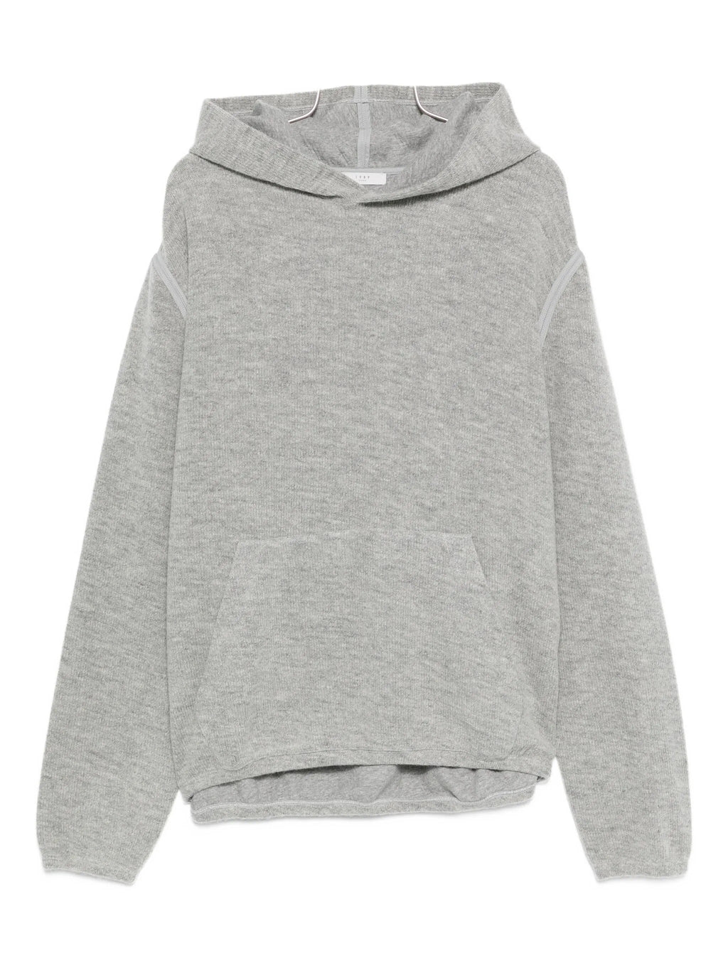 CUT KNIT HOODIE