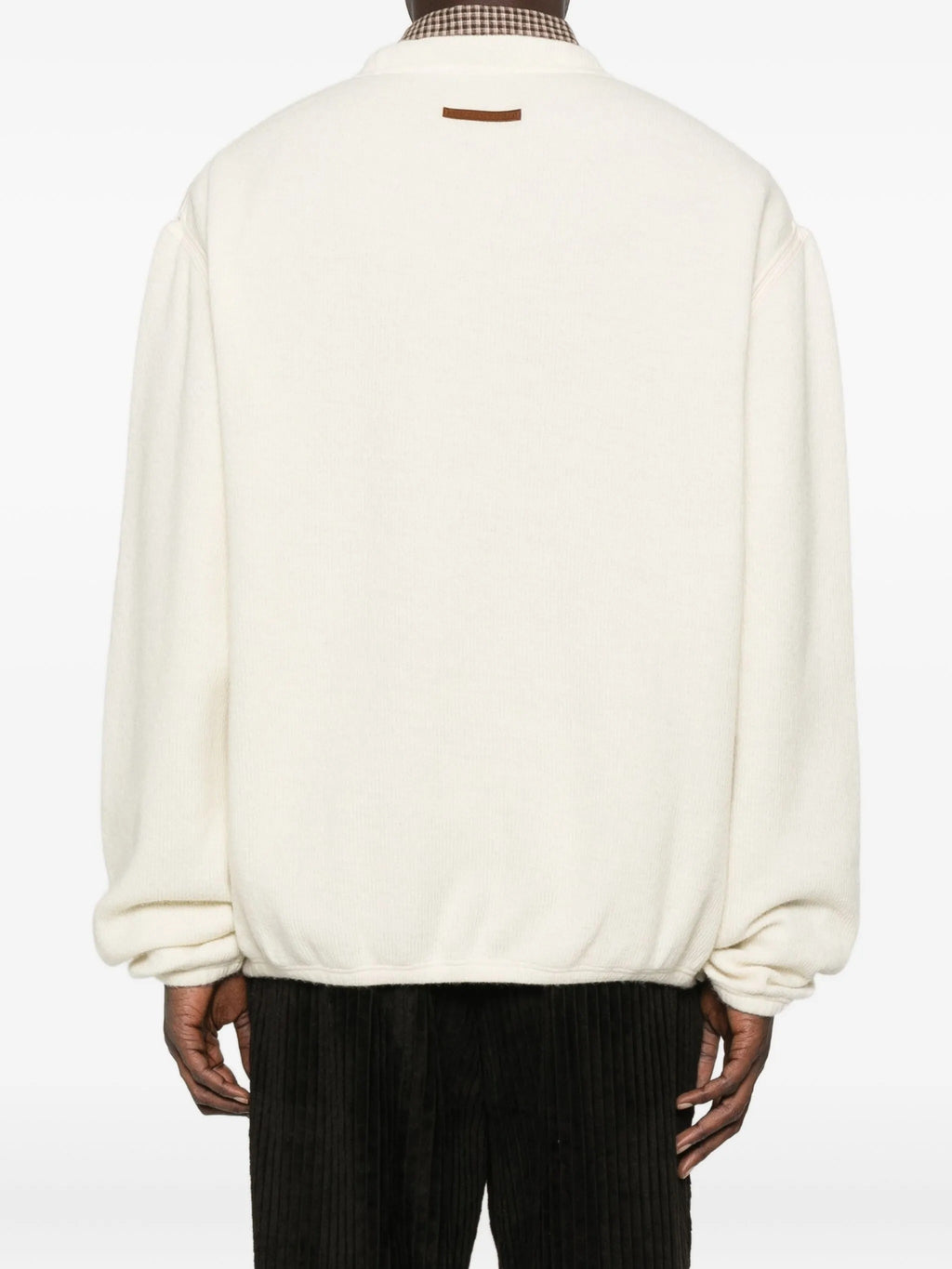 CUT KNIT CREWNECK