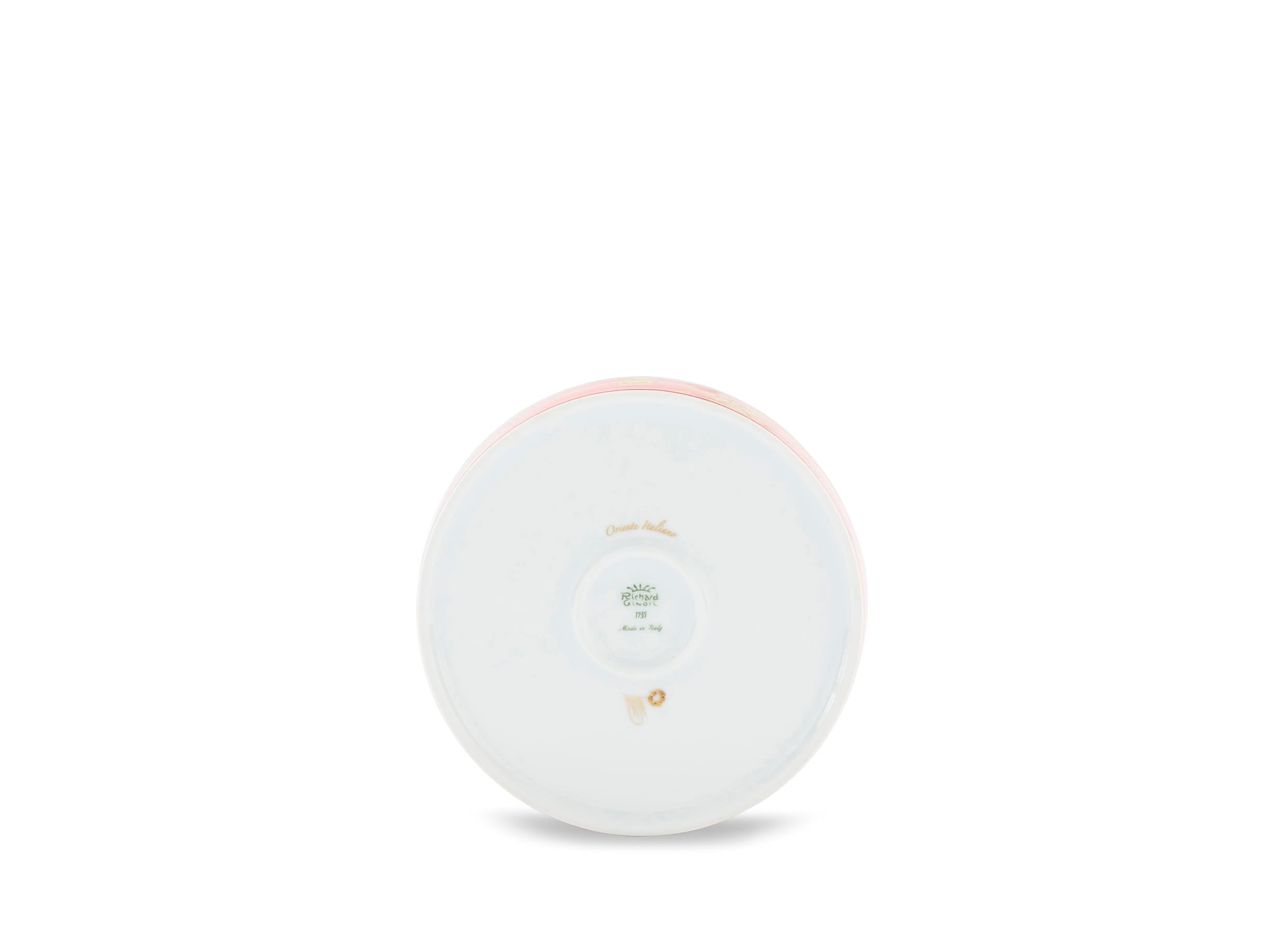 ORIENTE ITALIANO - OGGETTI SCATOLA ROTONDA CON COPERCHIO CM 13