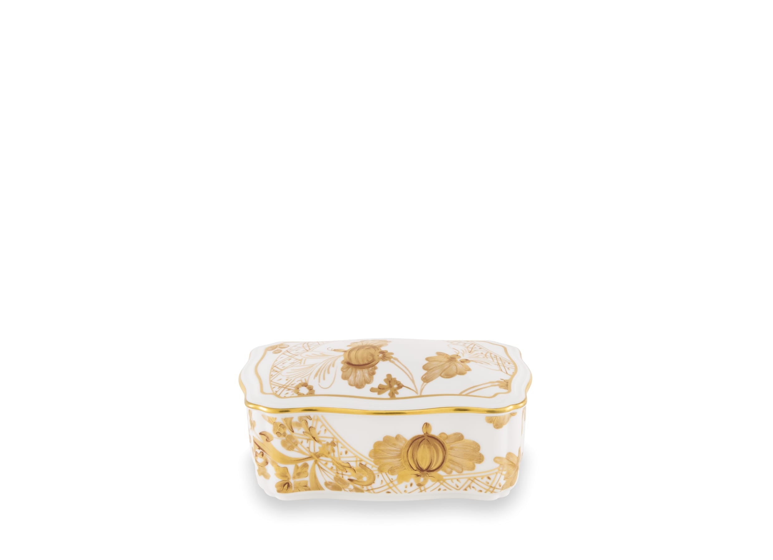 ORIENTE ITALIANO - OGGETTI SCATOLA RETTANGOLARE CON COPERCHIO CM 14,5X9,5