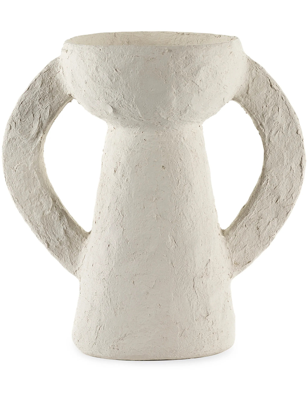 VASE 01 L WHITE EARTH