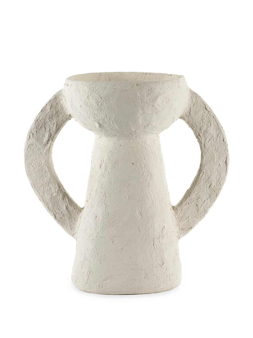 VASE 01 L WHITE EARTH