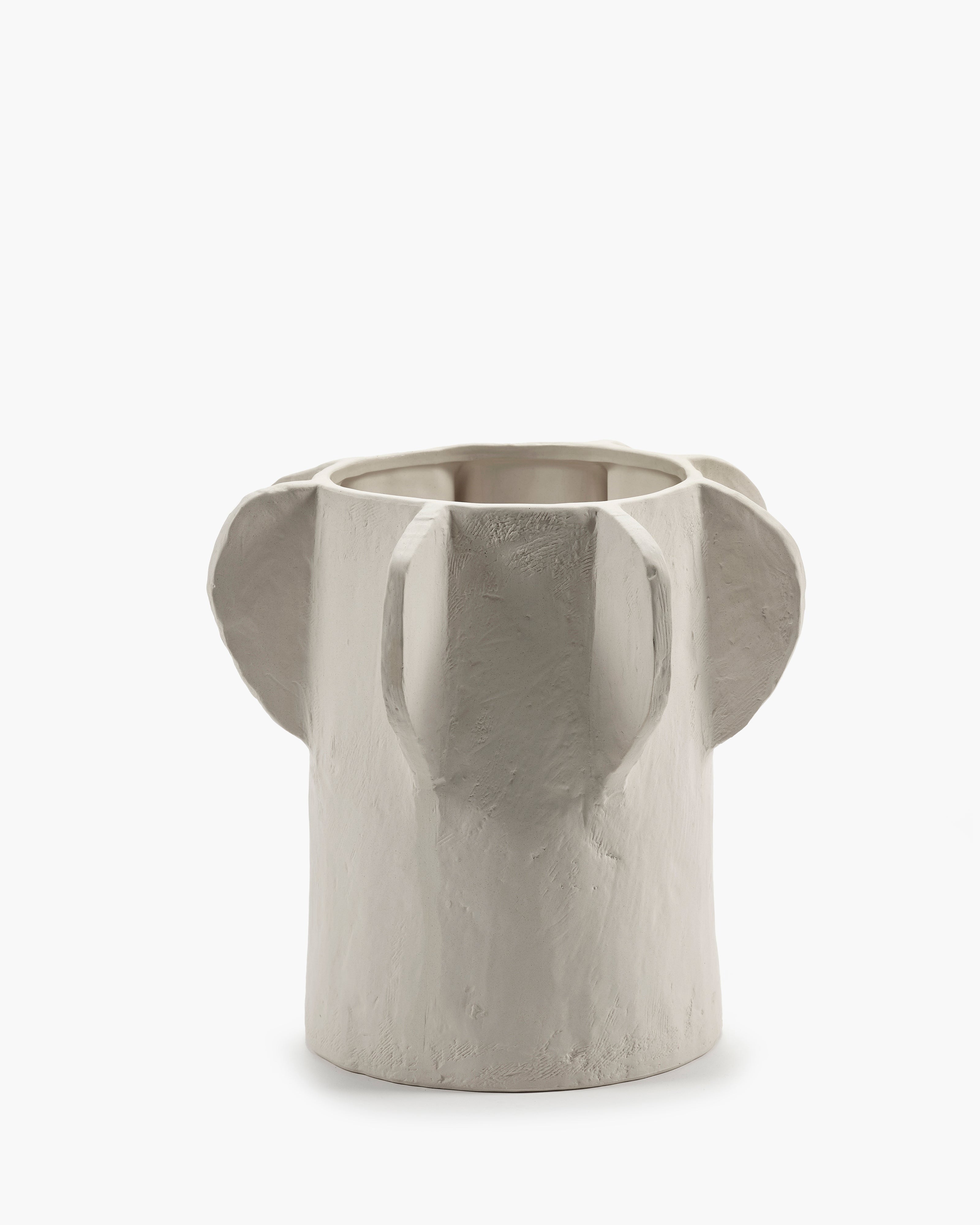 FLOWER POT 01 S BEIGE MOLLY