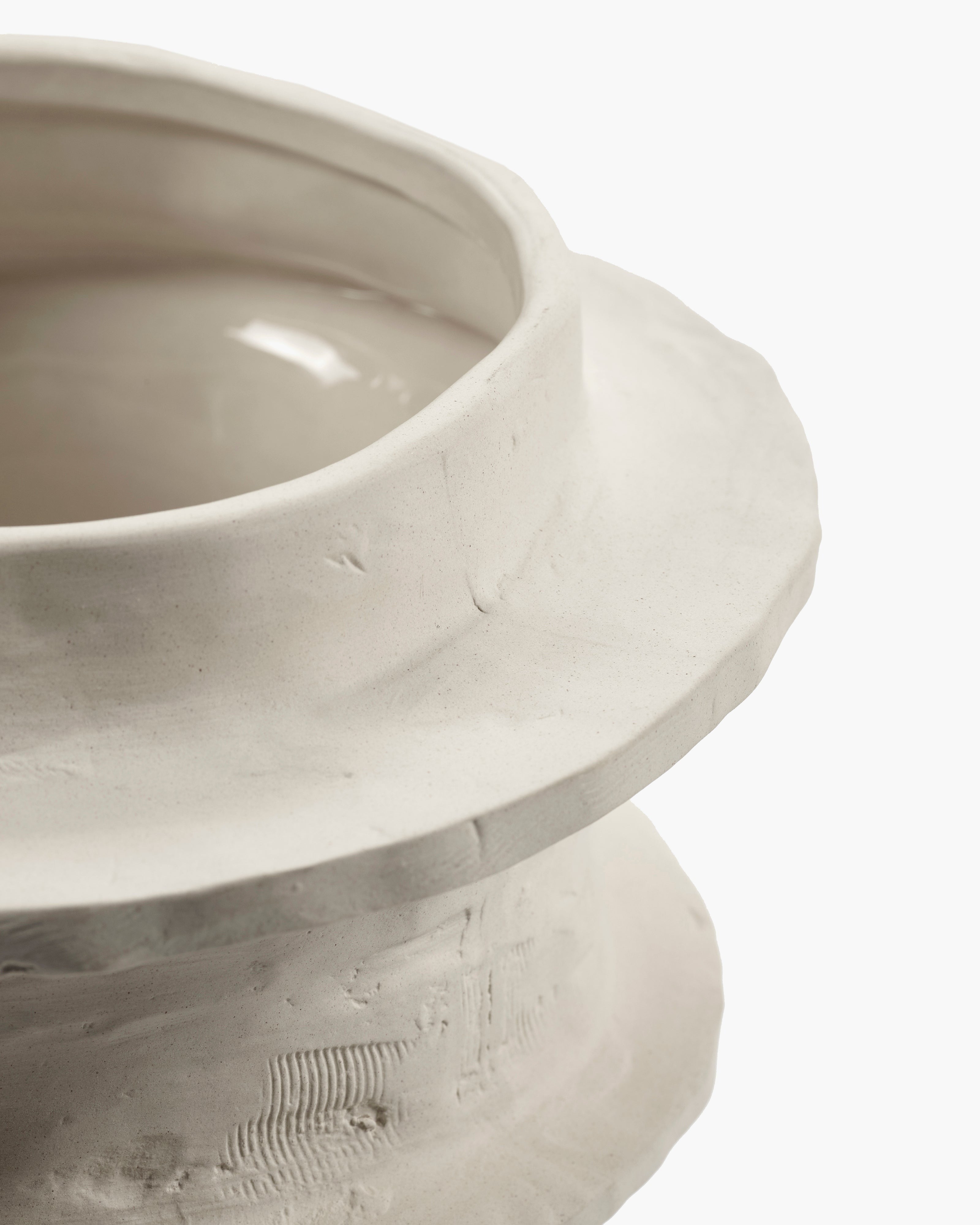 FLOWER POT 03 S BEIGE MOLLY