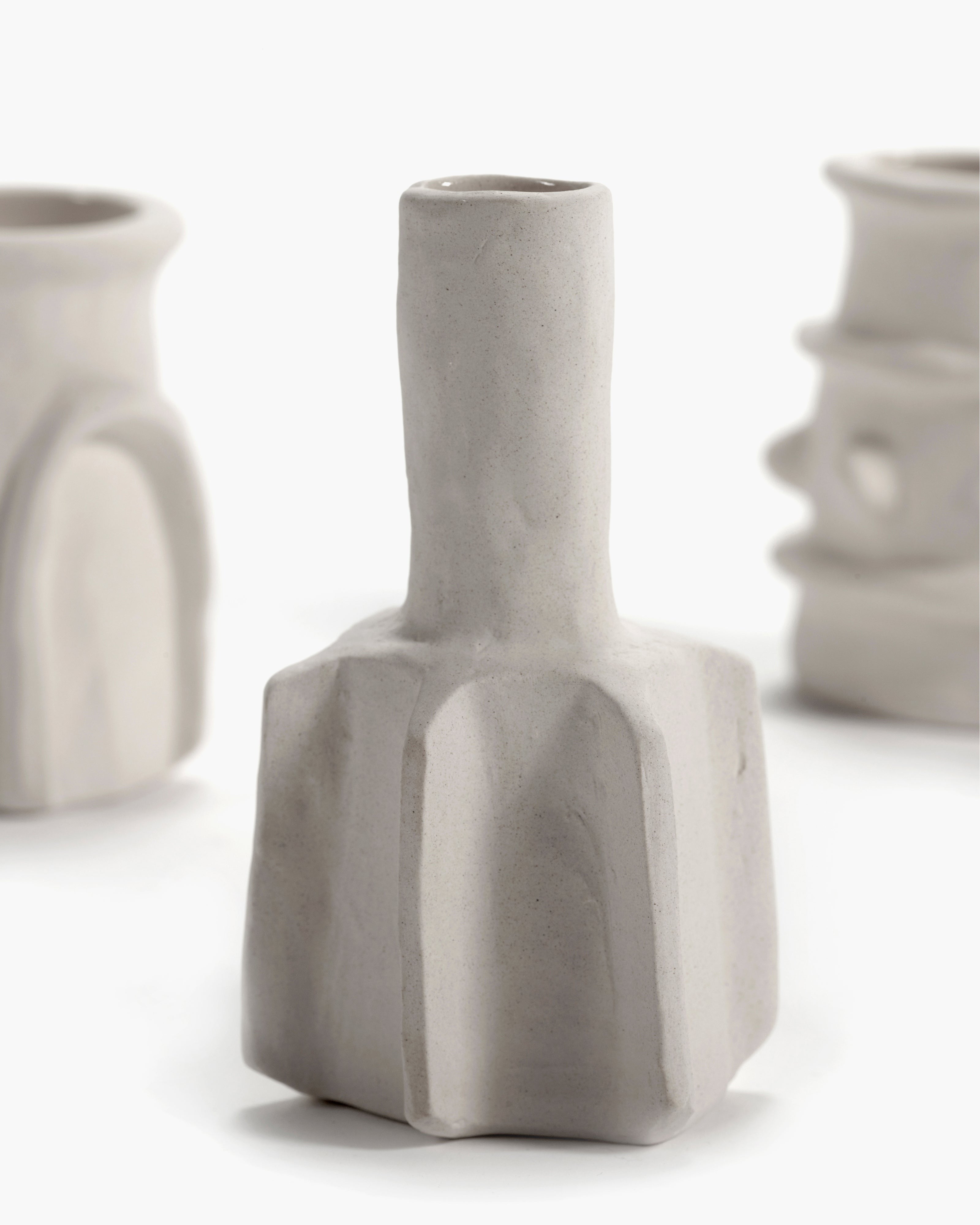 VASE ASS/6 BEIGE MOLLY (SET 6 PZ)