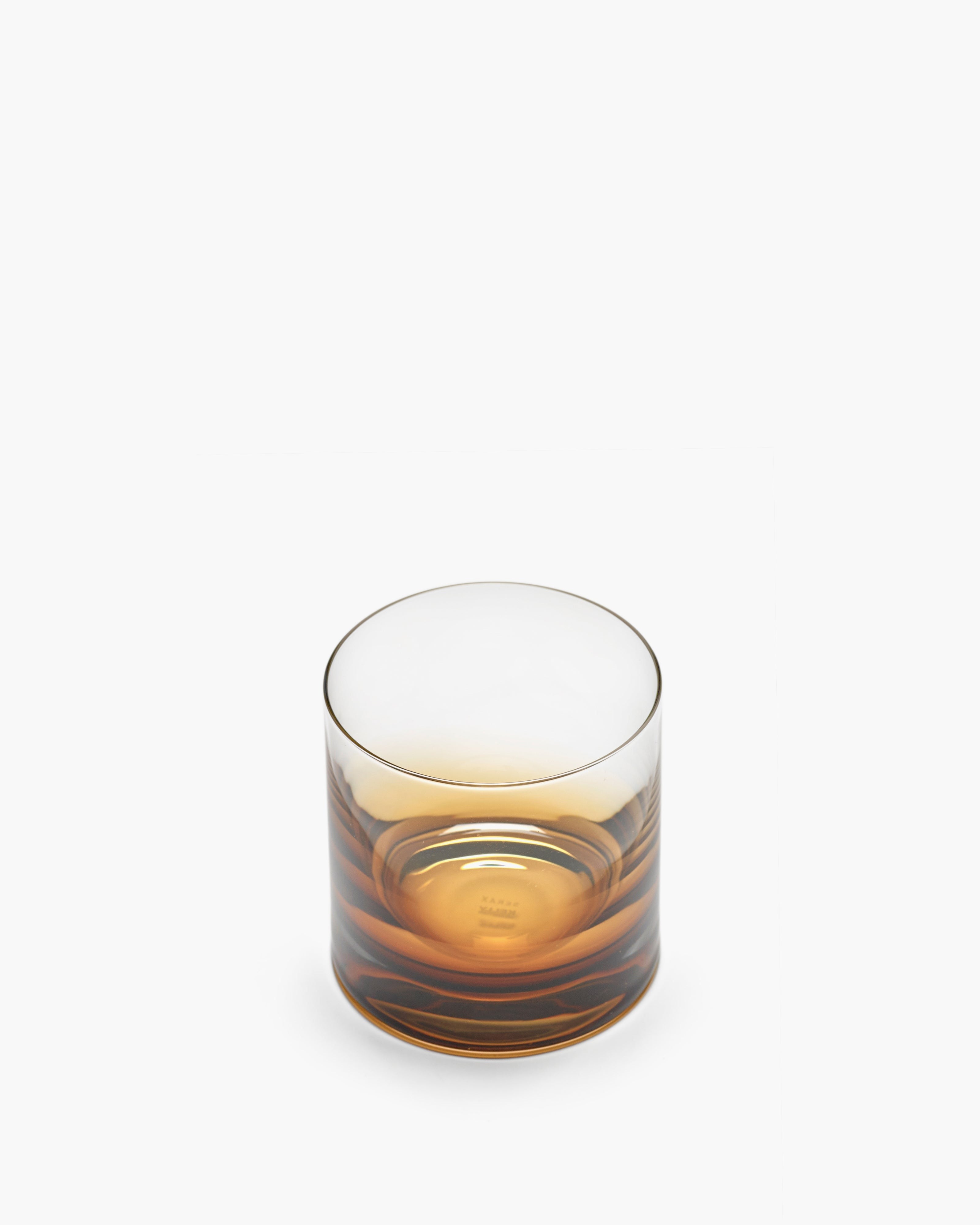 WHISKY GLASS AMBER ZUMA (SET 4 PZ)