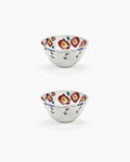 BOWL M ANEMONE MILK MF (SET 2 PZ)