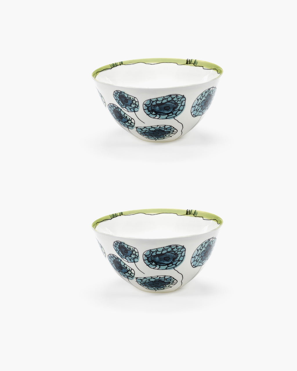 BOWL L ANEMONE VANIGLIA MF (SET 2 PZ)