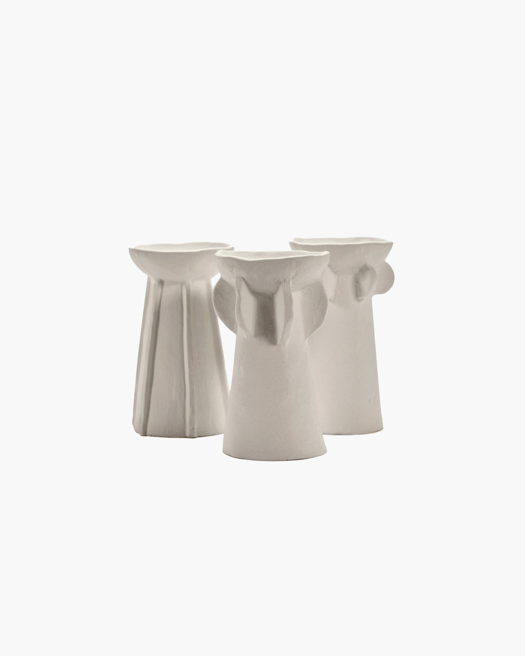 VASE ASS/3 BEIGE MOLLY (SET 3 PZ)