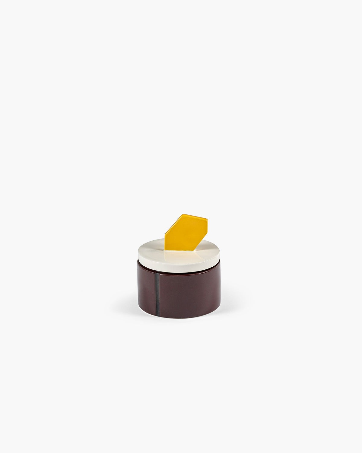 SCENTED CANDLE M BURG. YELL. CANDELA 03