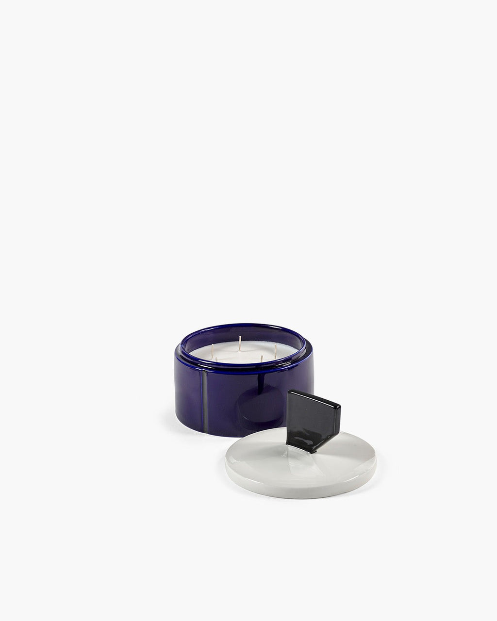 SCENTED CANDLE L BLUE BLACK CANDELA 01