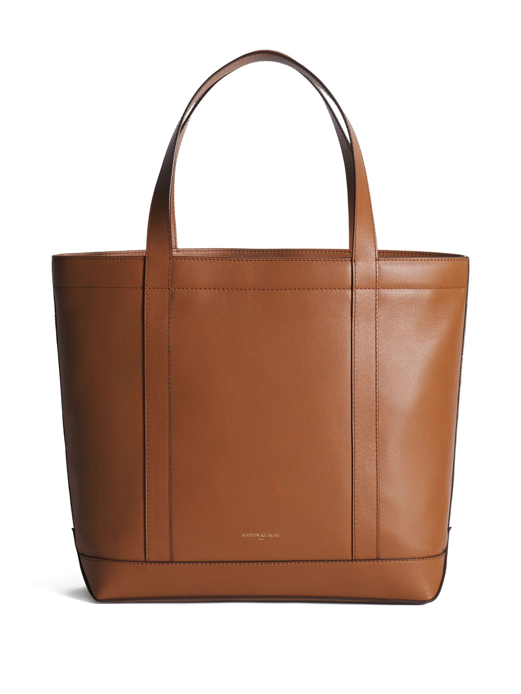 FOX HEAD LEATHER MEDIUM TOTE