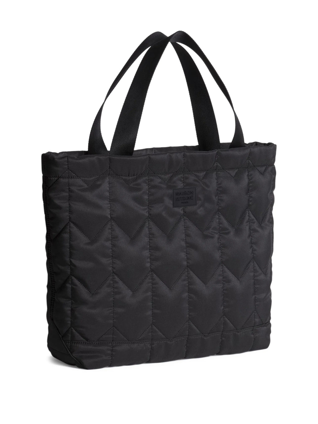 CHEVRON QUILTED LARGE TOTE