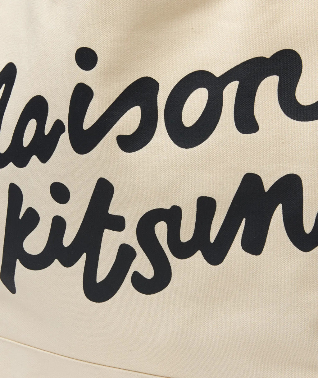 MAISON KITSUNE HANDWRITING TOTE