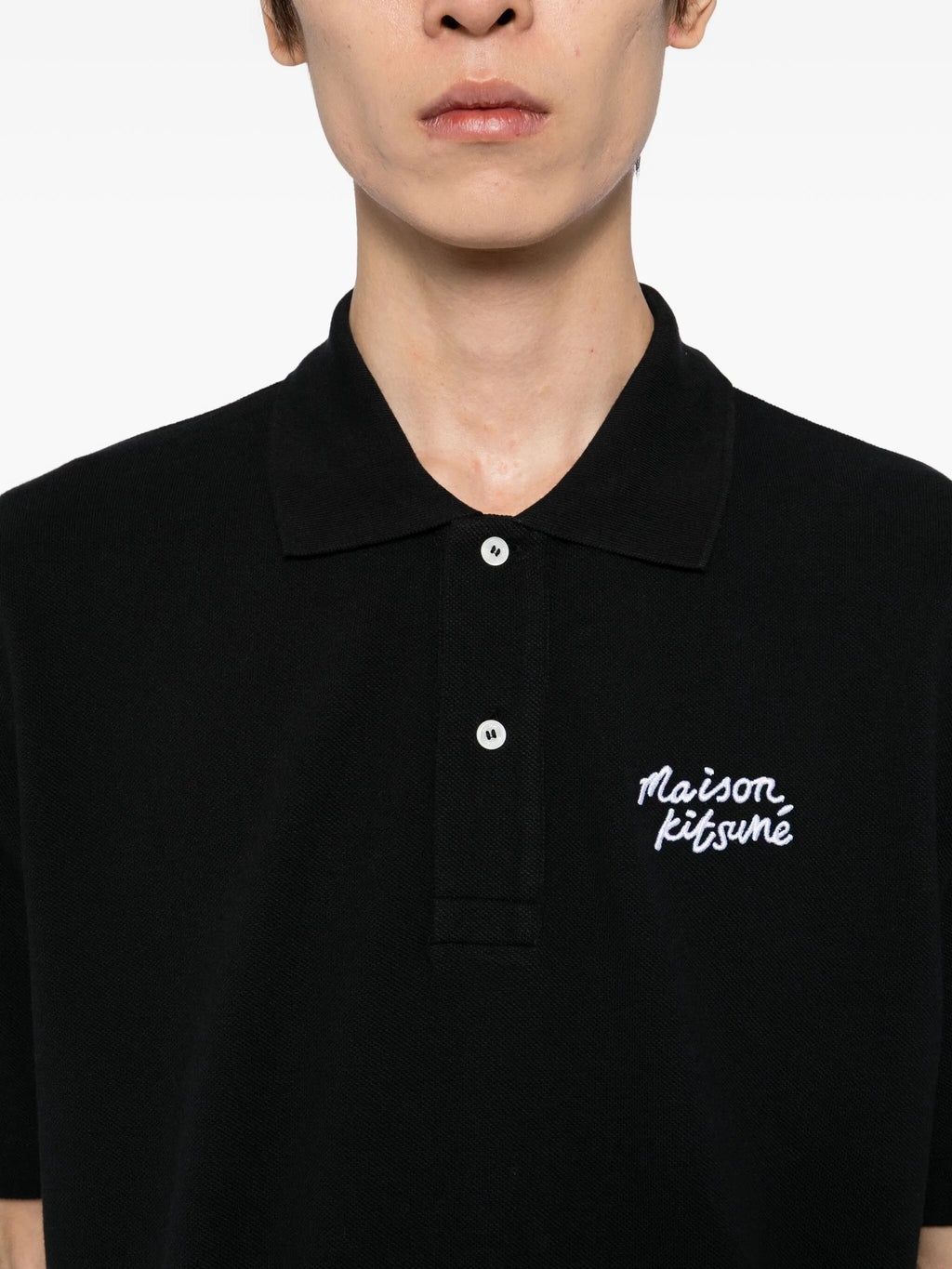 MAISON KITSUNÉ HANDWRITING COMFORT POLO