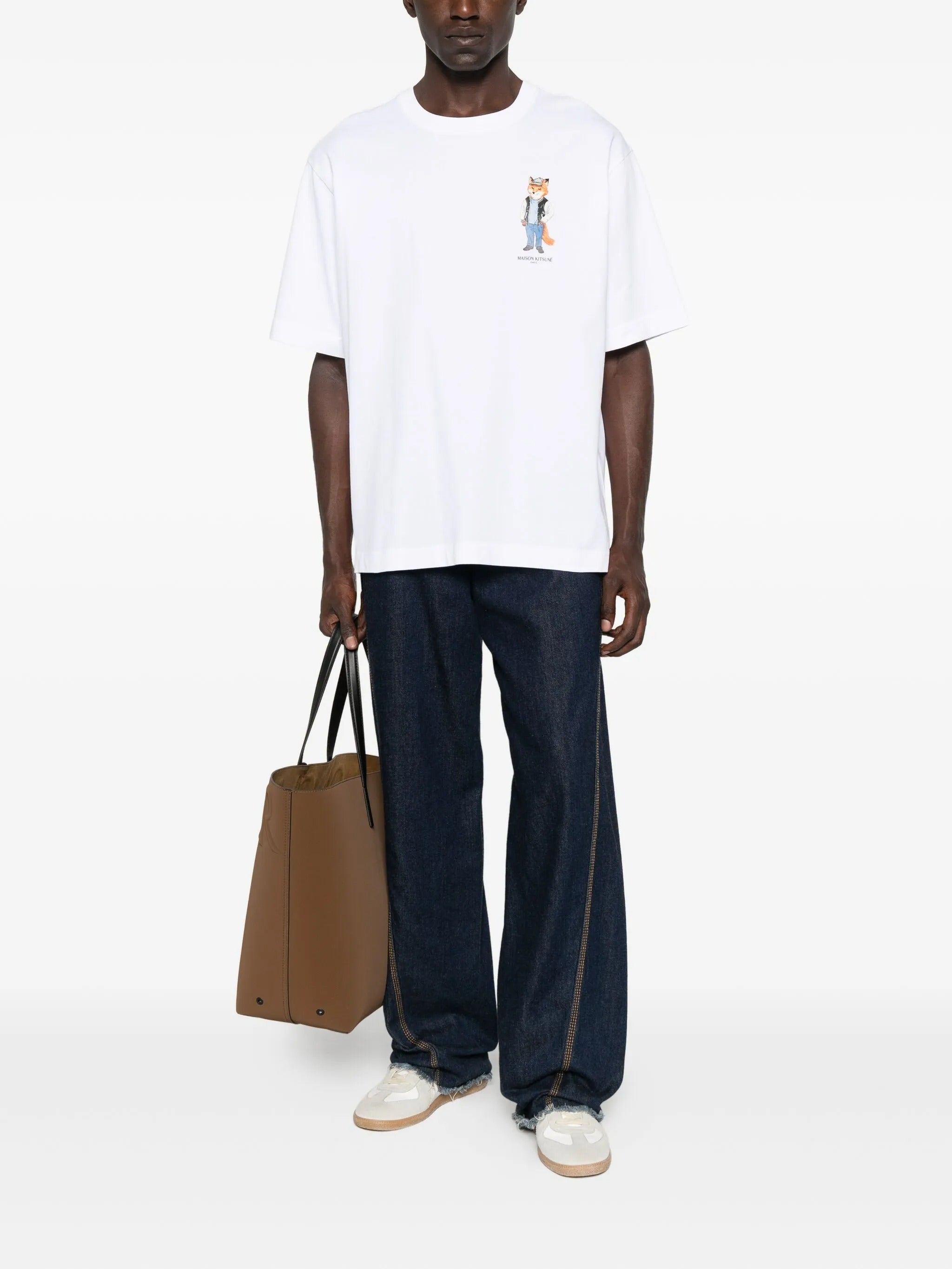 DRESSED FOX OVERSIZE TEE-SHIRT