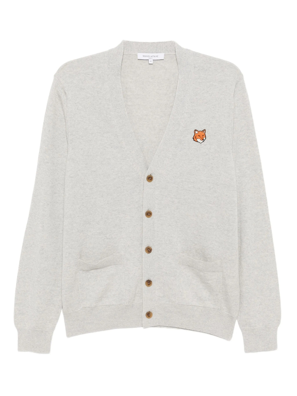 FOX HEAD MERINO REGULAR CARDIGAN