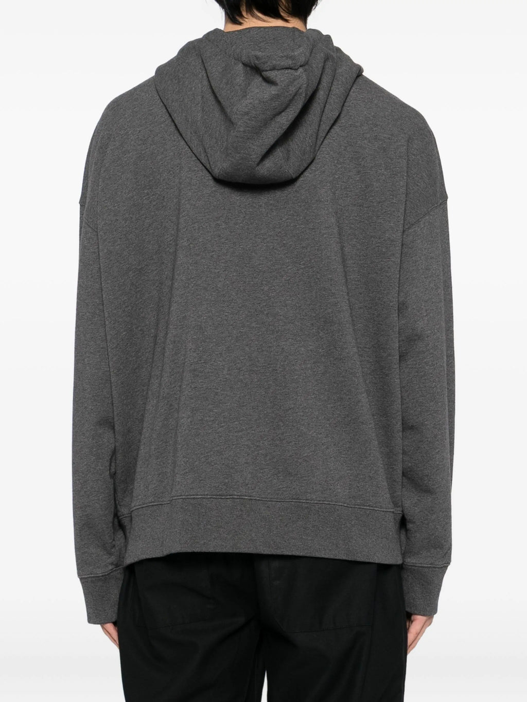 FOX HEAD ZIPPED OVERSIZE HOODIE