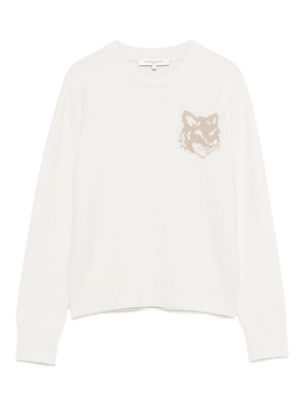 FOX HEAD INTARSIA MERINO JUMPER