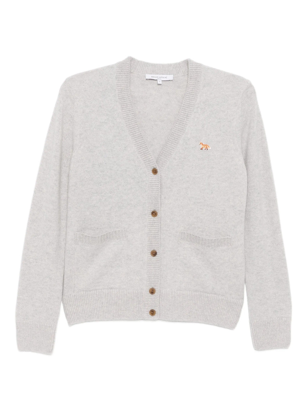 BABY FOX LAMBSWOOL BOXY CARDIGAN