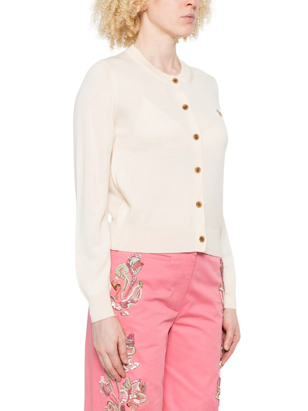 BABY FOX MERINO REGULAR CARDIGAN