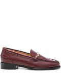 PROFILE FOX LEATHER LOAFERS