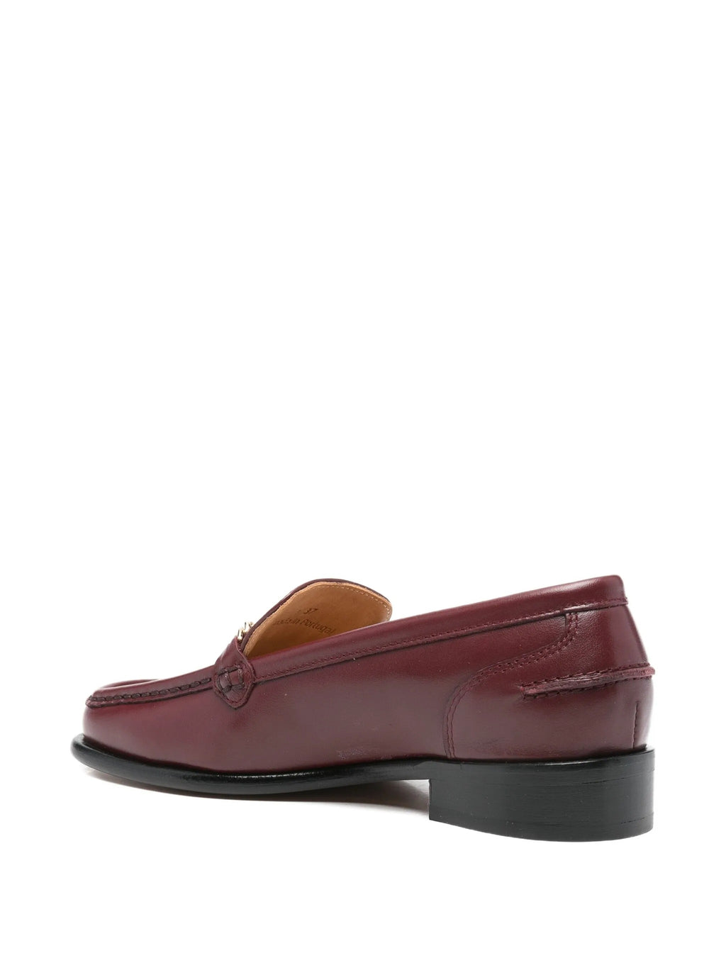 PROFILE FOX LEATHER LOAFERS