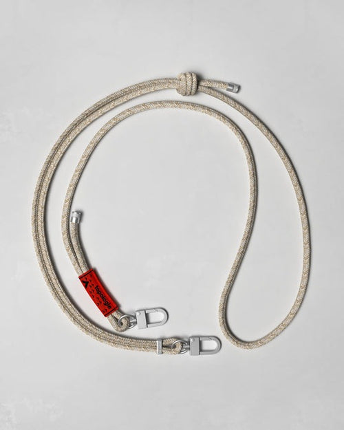 6.0mm Rope Strap Beige Melange