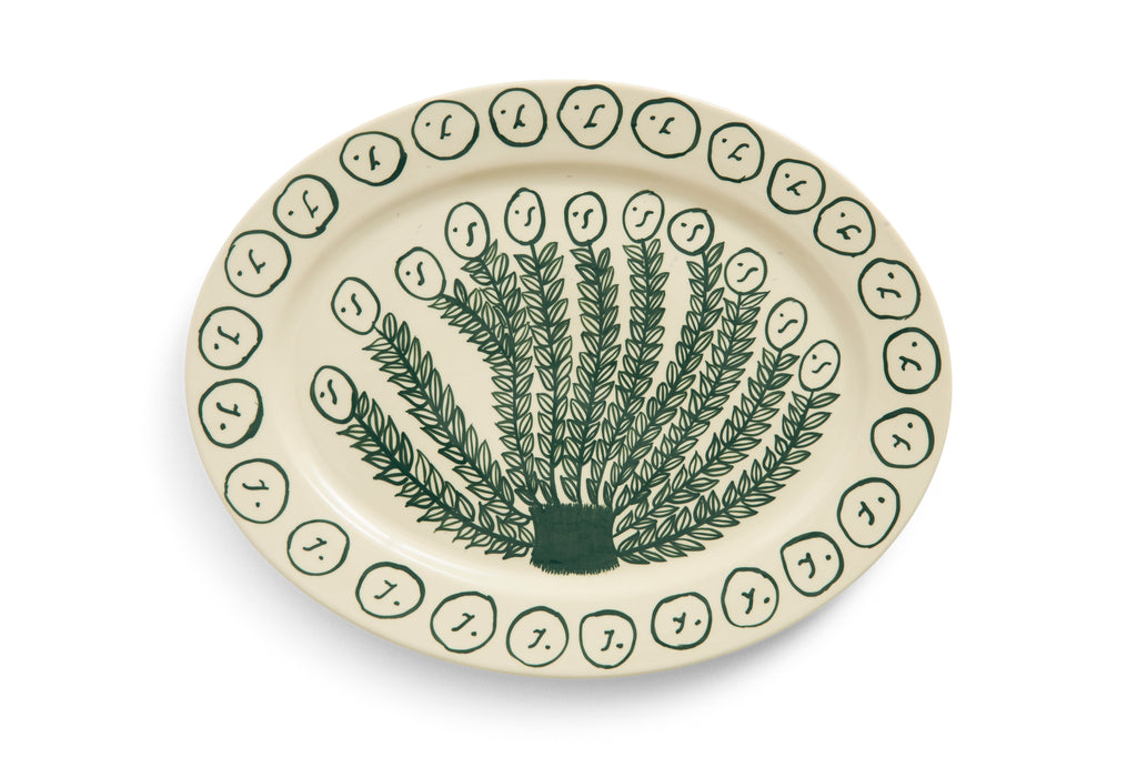 La Pittura Oval Serving Platter