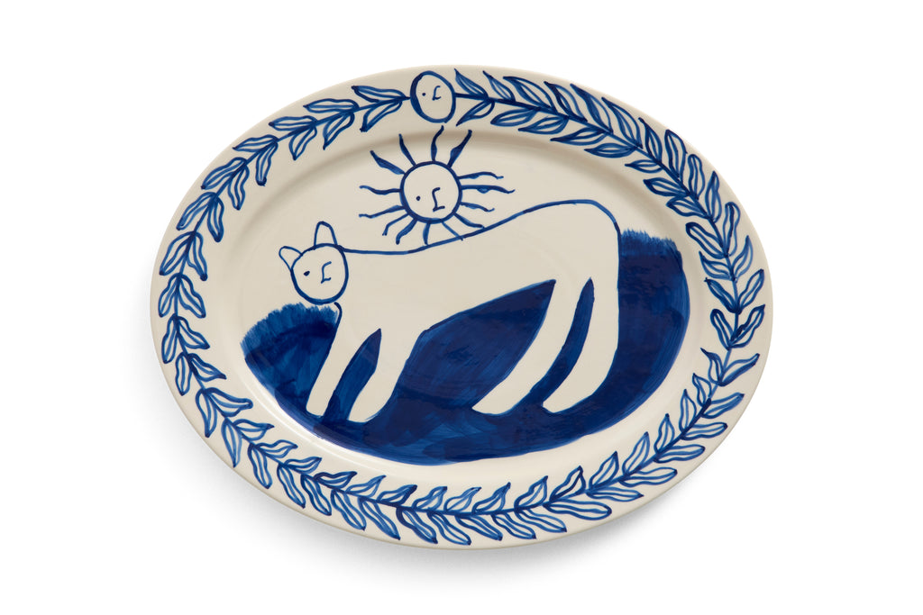 La Pittura Oval Serving Platter