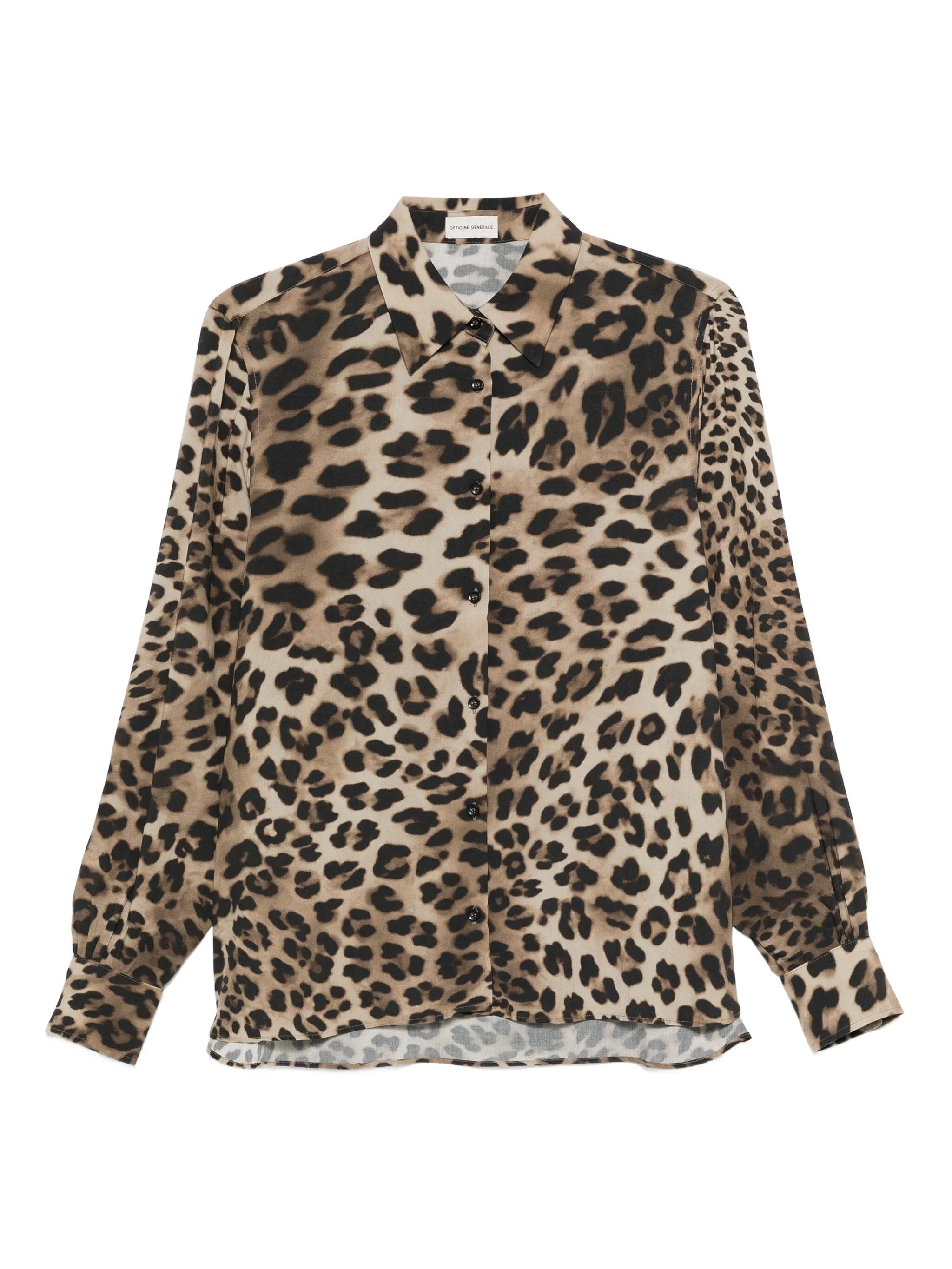 ELZINI LEOPARD VOILE VISCOSE