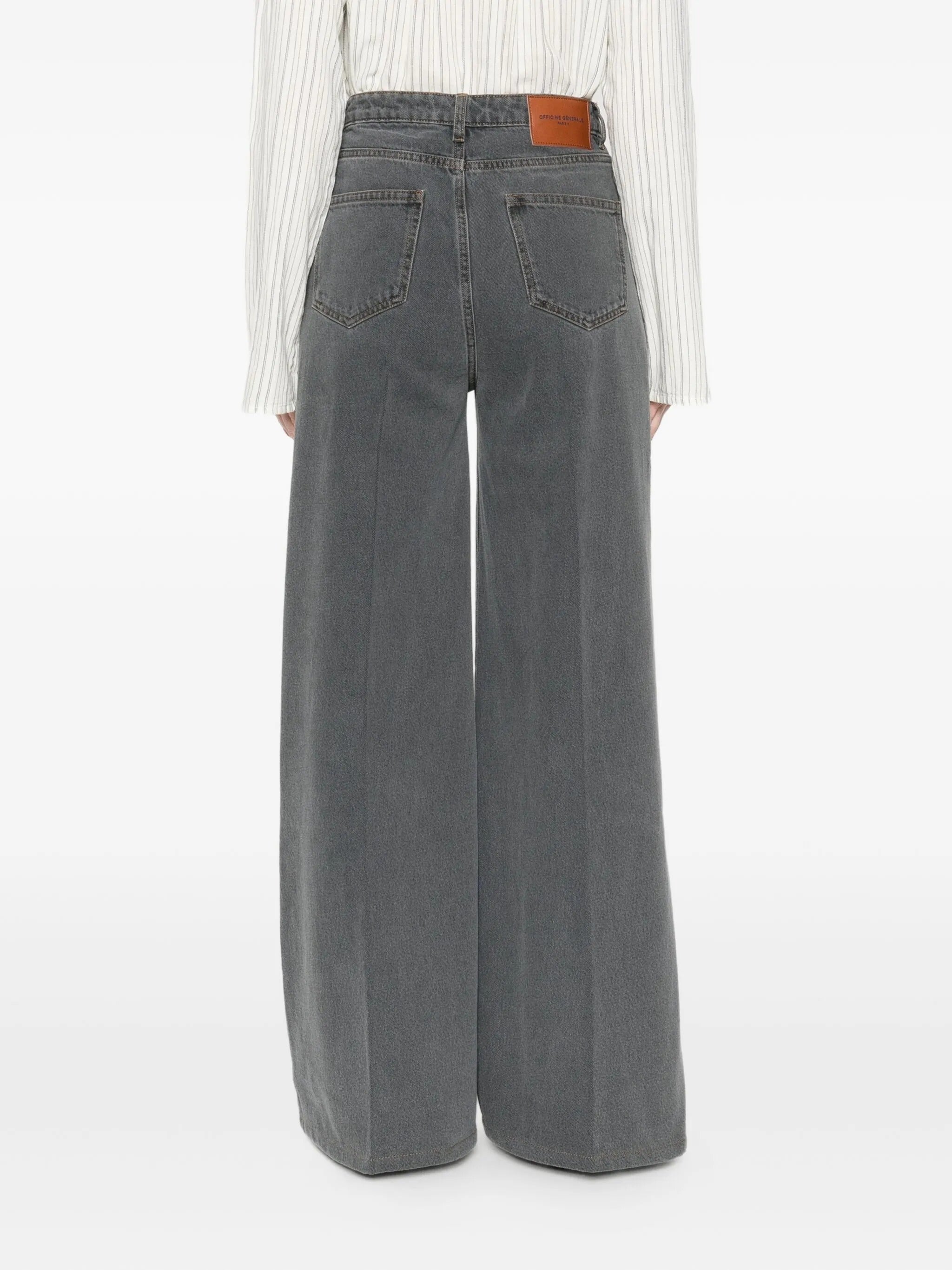 GINGER WASHED DENIM COTTON