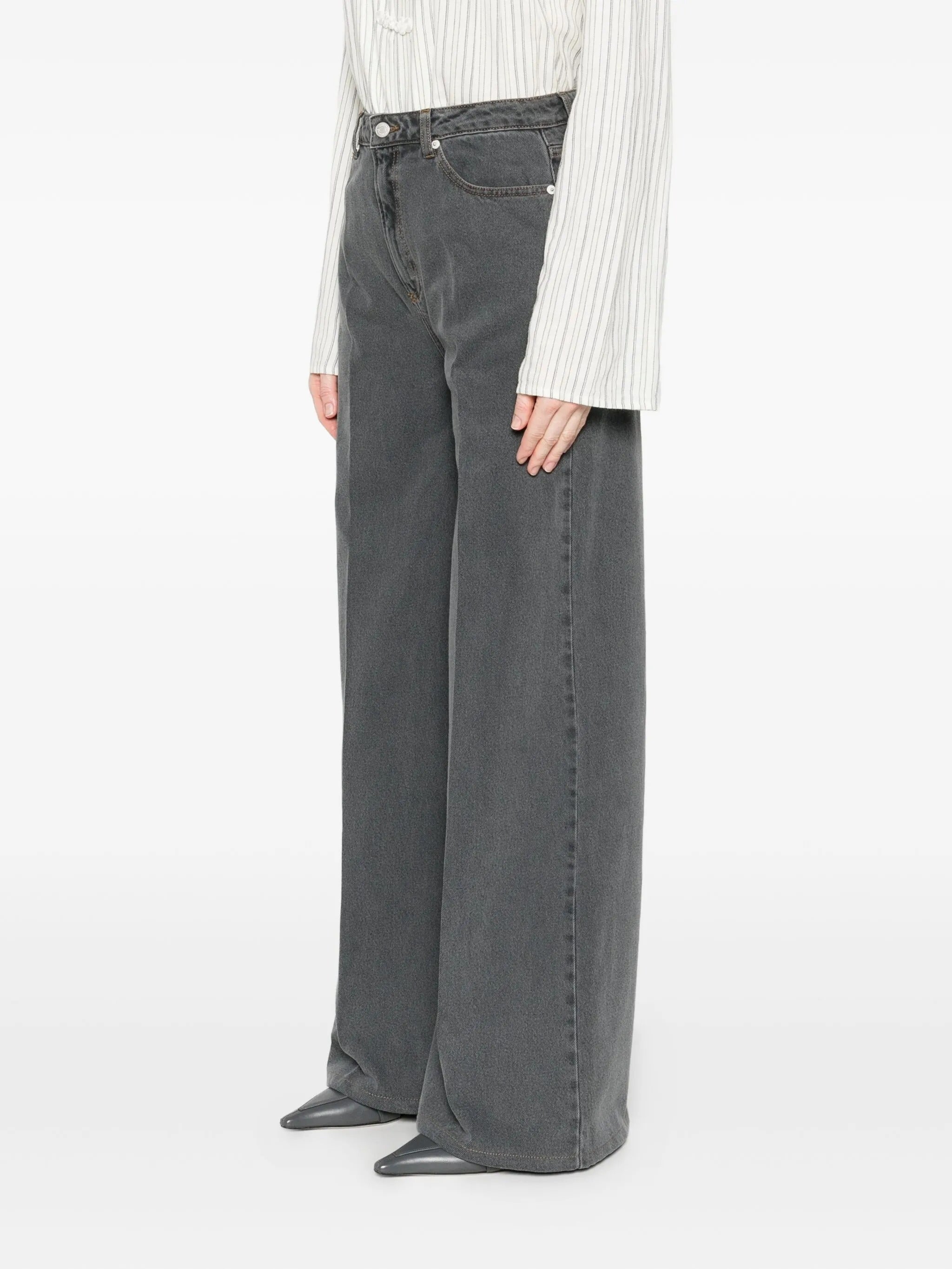 GINGER WASHED DENIM COTTON