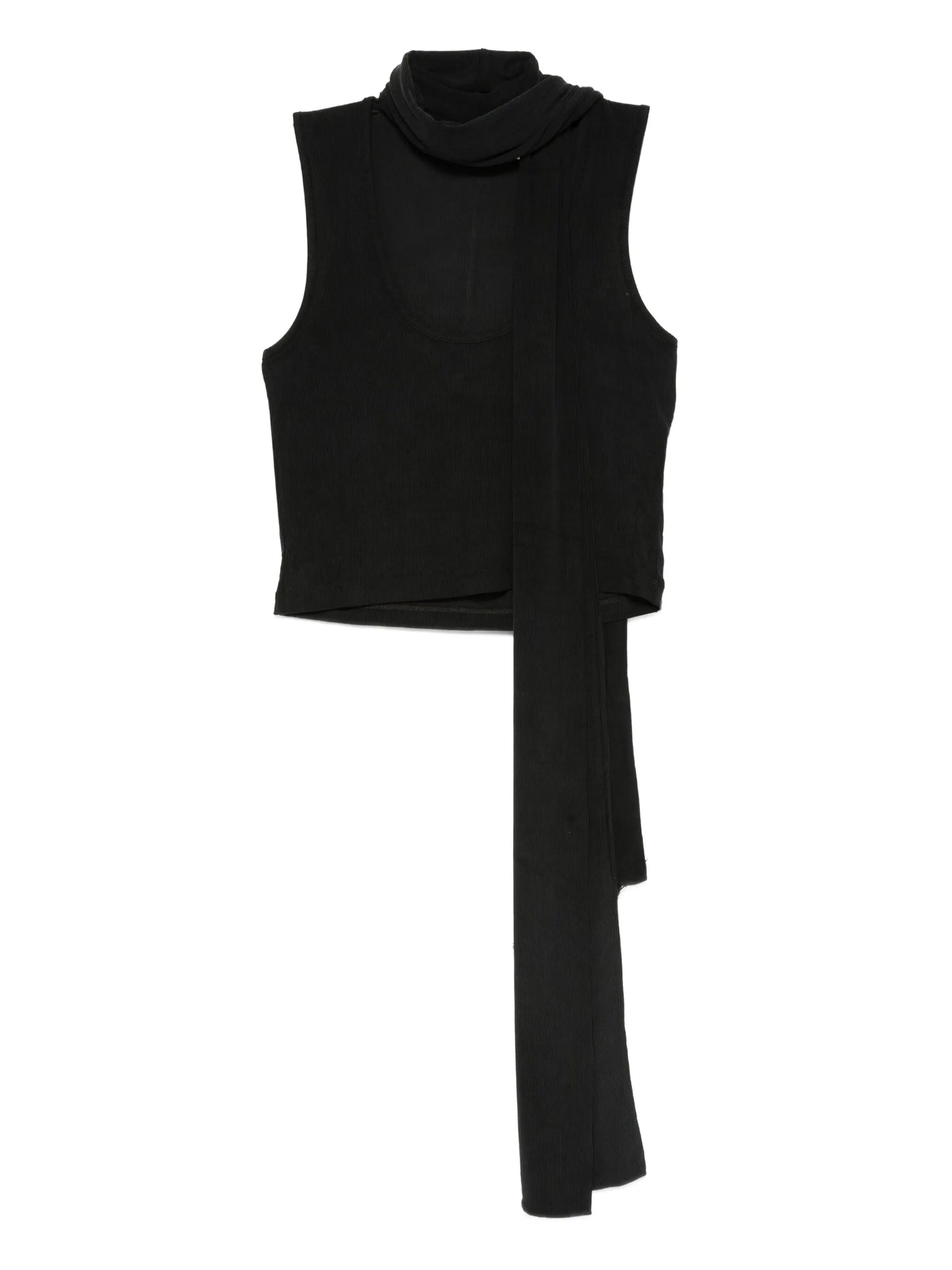 SCOOP TANK WITH SCARF