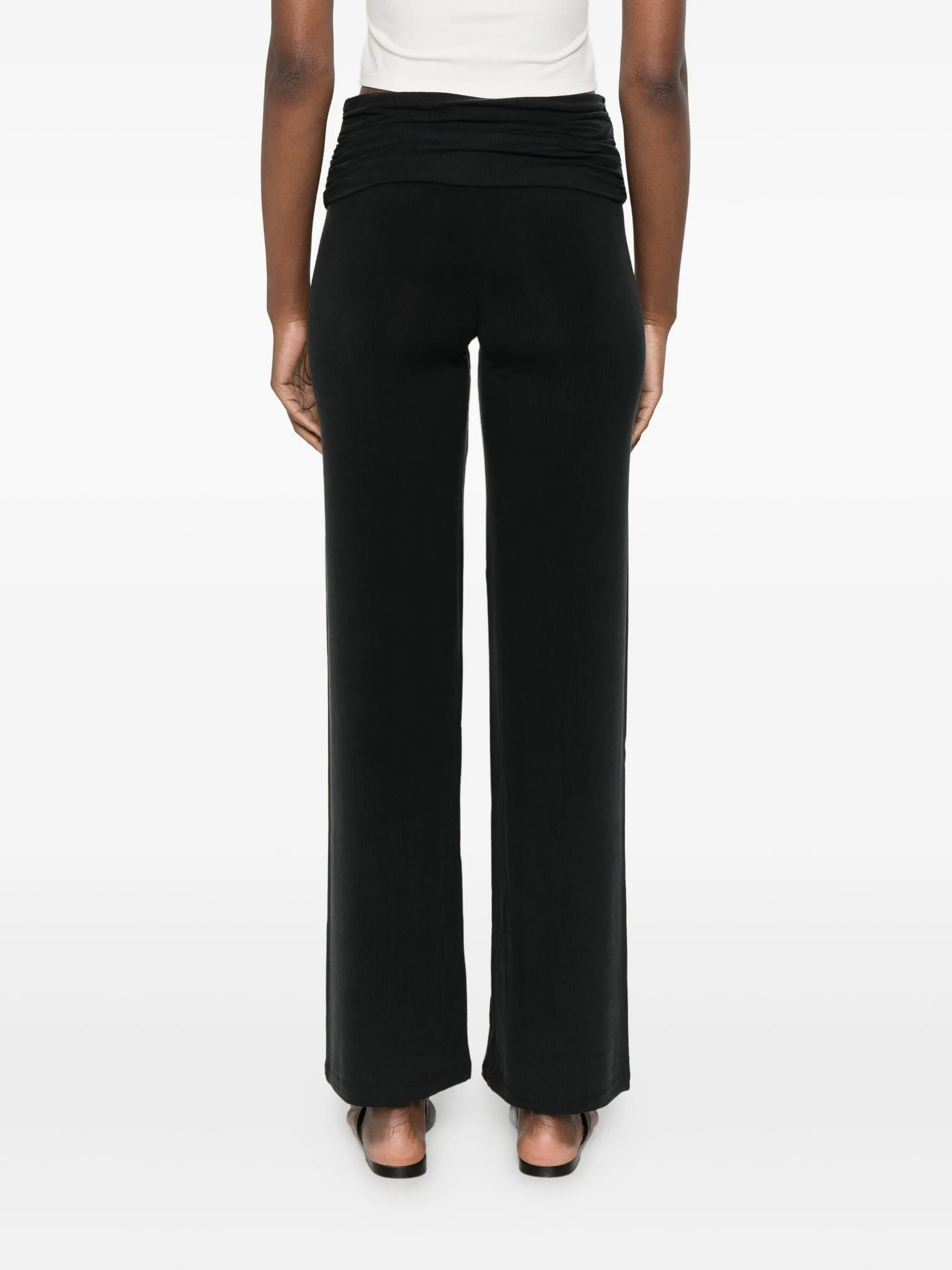 RUCHED FOLD OVER PANTS