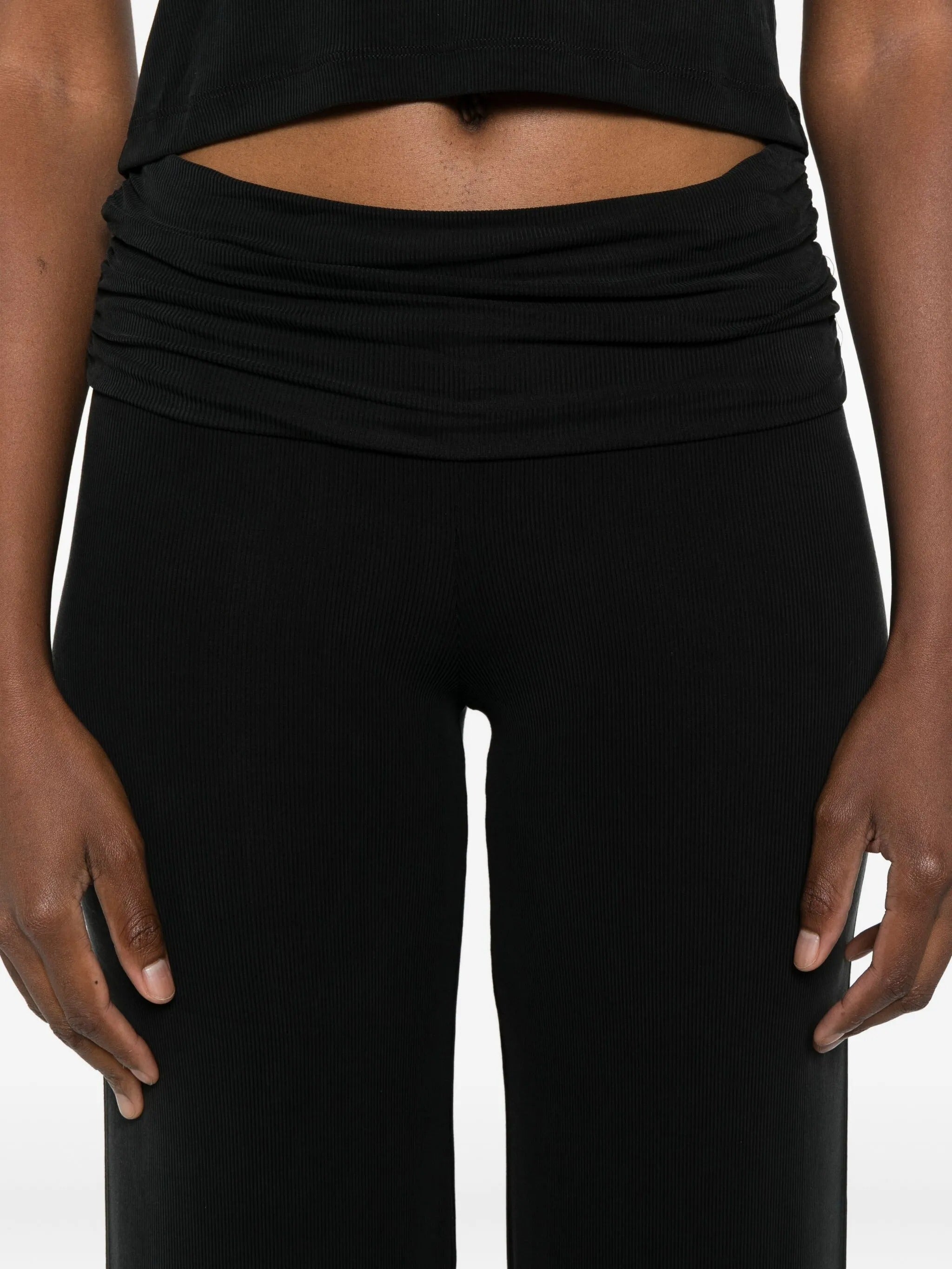 RUCHED FOLD OVER PANTS