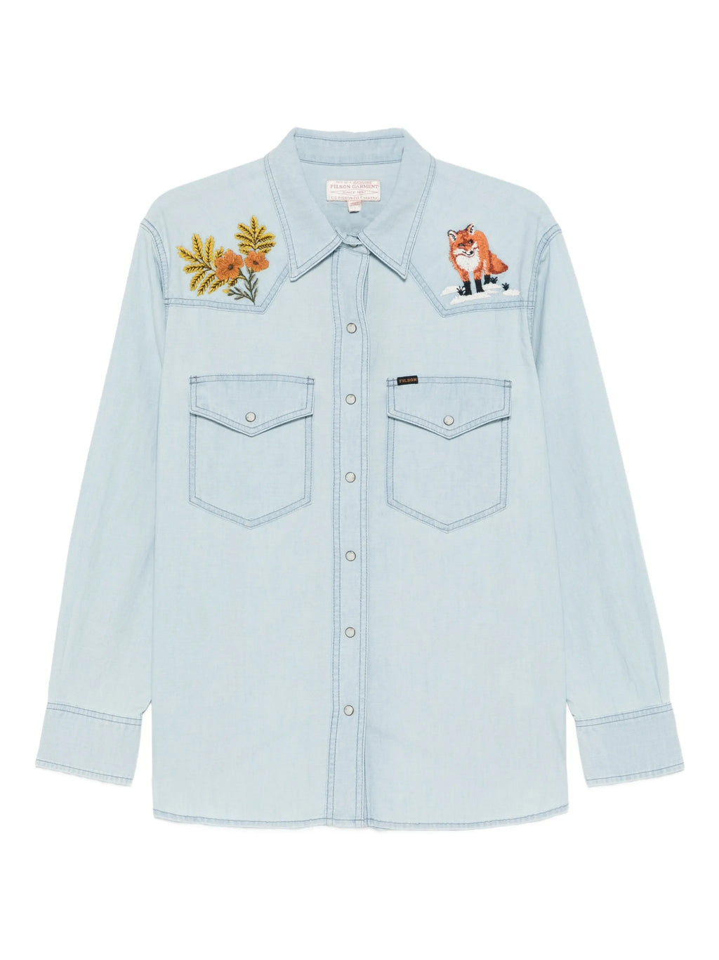W`S EMBROIDERED WESTERN SHIRT