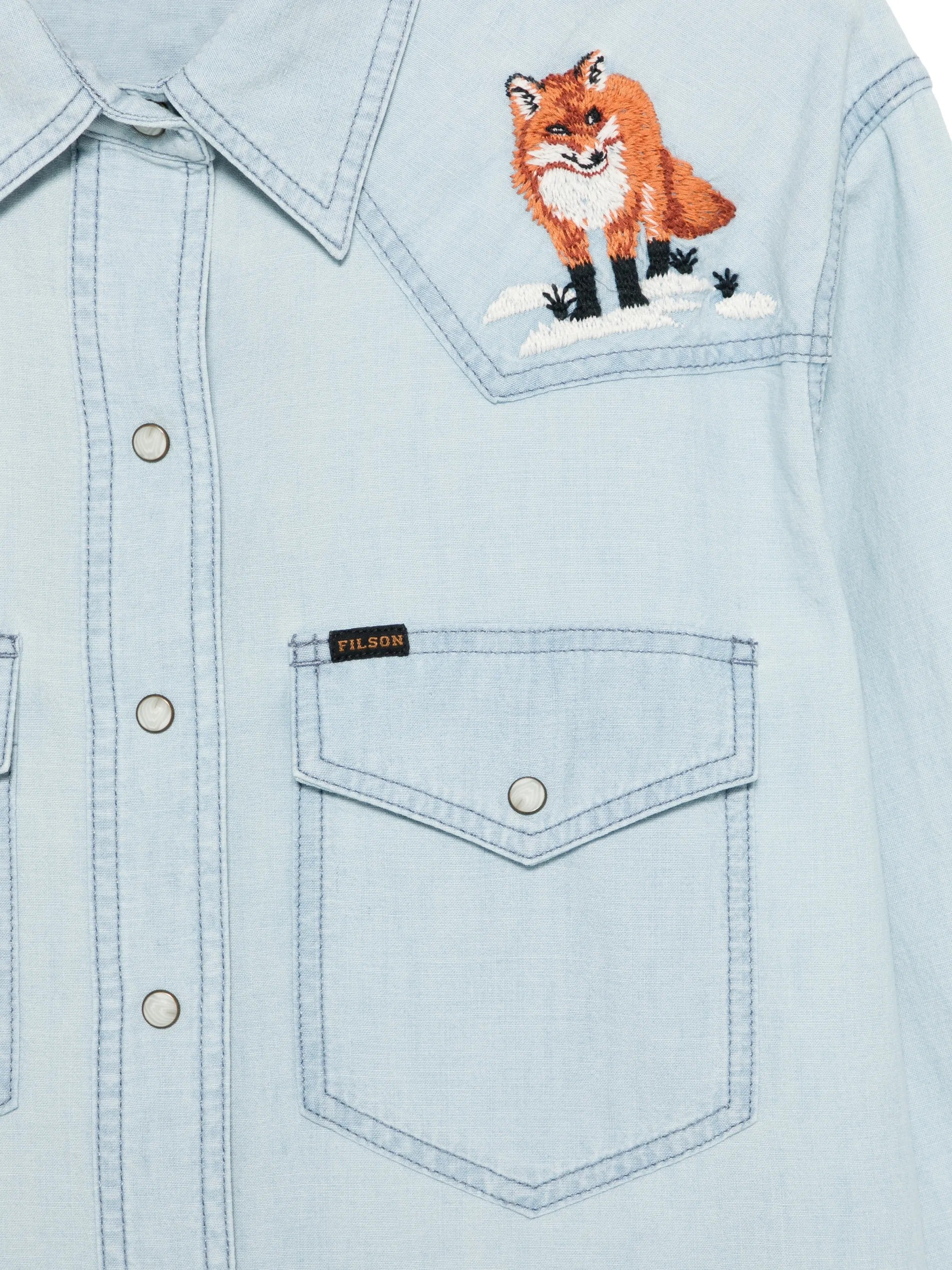 W`S EMBROIDERED WESTERN SHIRT