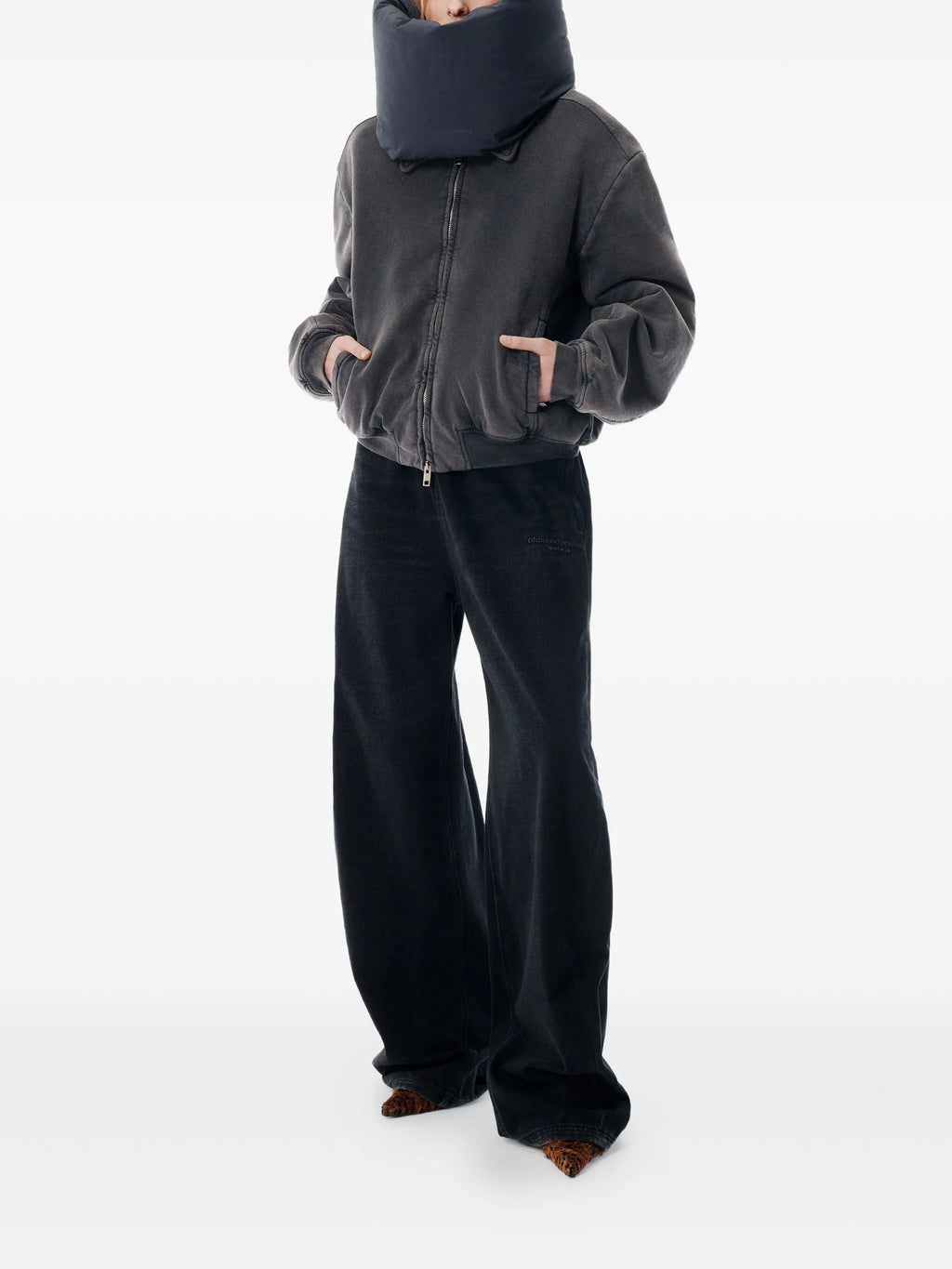SWEATPANT W/ ELASTICATED DRAWSTRING WAIST